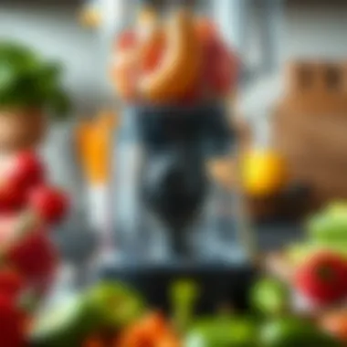 Powerful Blender Motor High-powered blender showcasing its robust motor.