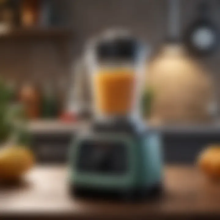 An array of blender accessories and maintenance tools