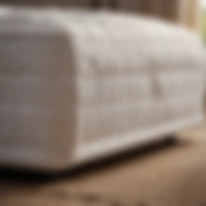 Comfortable mattress showcasing pressure relief for side sleepers