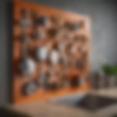 Innovative Pegboard Organization for Small Kitchens Creative use of pegboards for kitchen organization