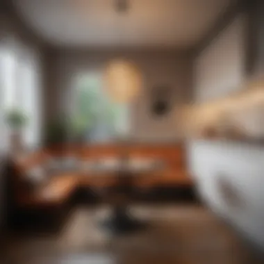 Cozy Dining Areas in Compact Interiors Cozy and well-designed small dining area
