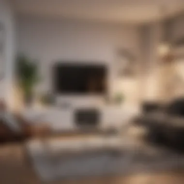 Multifunctional Furniture in Small Spaces Elegant small living room with multifunctional furniture