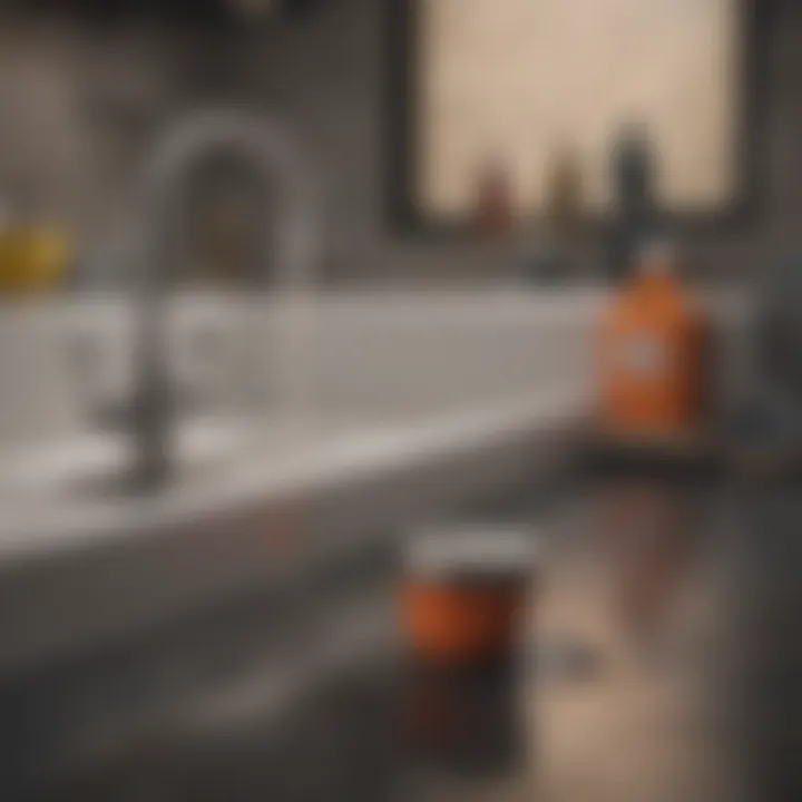 An assortment of common household items that can be used for unclogging drains.