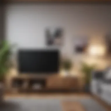 Innovative Storage Solutions in Living Room Creative storage solutions in a modern living room