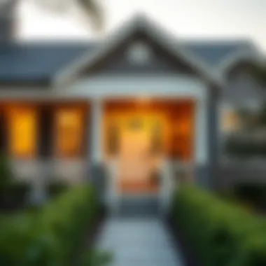 Unified Exterior A beautifully painted exterior showcasing a unified color palette.