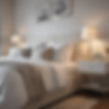 Cozy and Inviting White Bedroom Inviting bedroom space featuring white furniture and accessories