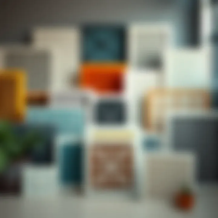 A variety of air filters displayed