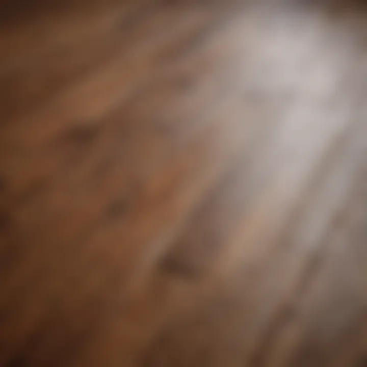 Natural wood finish showcasing the results of stripping