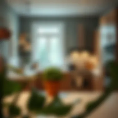 Stylish kitchen emphasizing social interaction and modern design