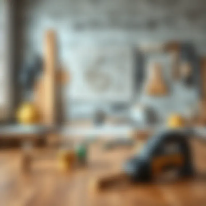 Installation tools and materials for hardwood flooring