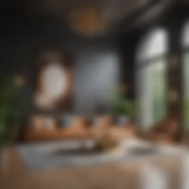 Interior Design and the Golden Ratio A beautifully designed living space that exemplifies the principles of the golden ratio in interior design.