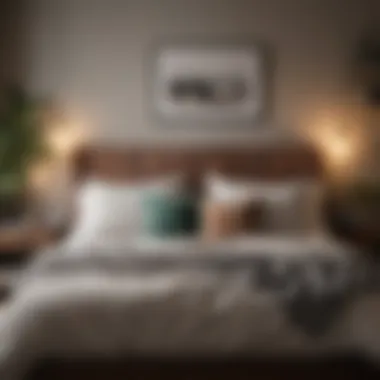 Cozy Bed Setup Cozy bed setup with plush pillows