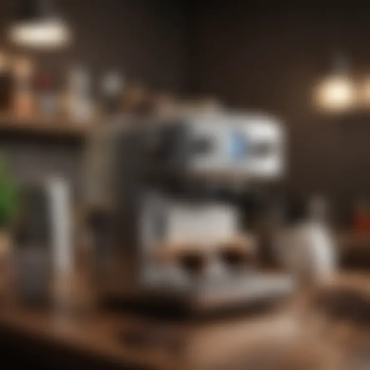 Different types of coffee makers arranged aesthetically