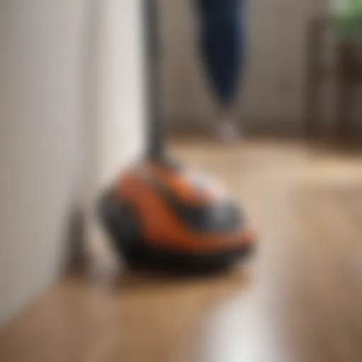 Compact handheld vacuum for easy cleaning
