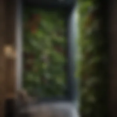 Innovative Vertical Garden Design Vertical garden features enhancing limited space