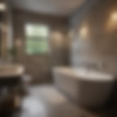 Factors Influencing Renovation Costs Infographic illustrating factors affecting bathroom renovation costs