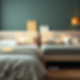 Visual representation of various bed sizes side by side