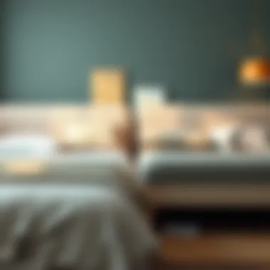 Visual representation of various bed sizes side by side