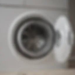 Illustration showing a clean dryer vent