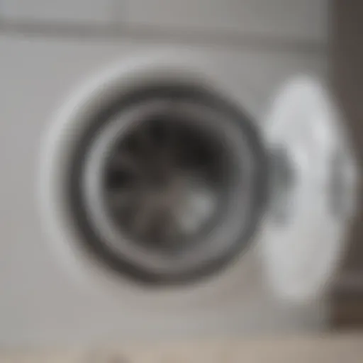 Illustration showing a clean dryer vent