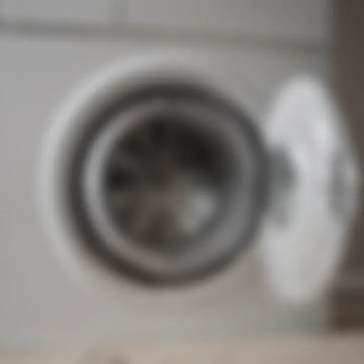 Illustration showing a clean dryer vent