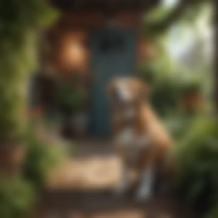 Preventive measures to keep dogs safe from yard plants