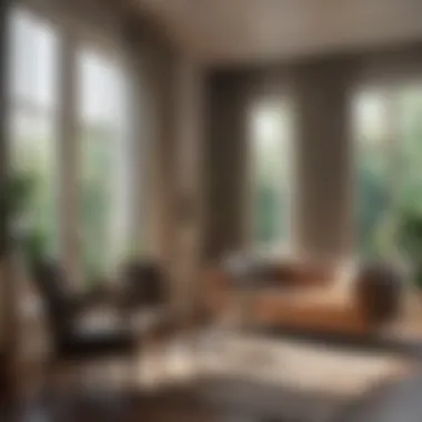 Impact on Interior Design Window treatments enhancing interior design