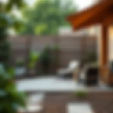 Patio Design for Small Outdoor Areas Beautifully designed patio in a compact yard