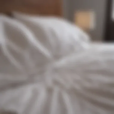 Why Do Bed Sheets Slip Off? Close-up of bed sheet slipping off a corner of the mattress