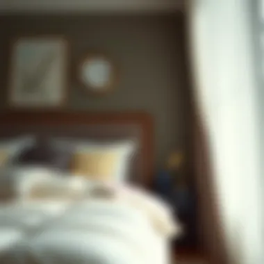 Side-by-side comparison of different styles of light comforters