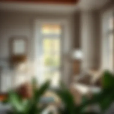 Achieving a Professional Finish Professional finish achieved with painter's caulk in a well-decorated room