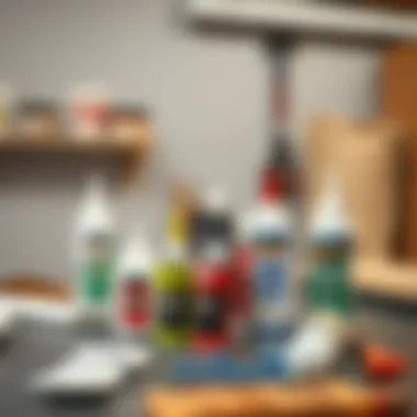 Exploring Types of Caulk Various types of painter's caulk displayed on a work surface