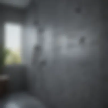 Illustration of various types of water repellents available for shower glass