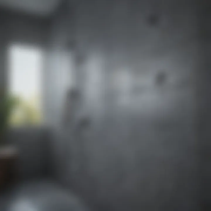 Illustration of various types of water repellents available for shower glass