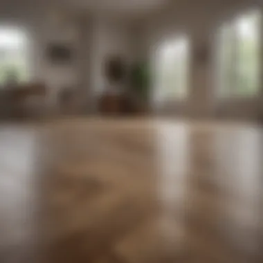 Visual representation of preparation requirements for wood flooring installation