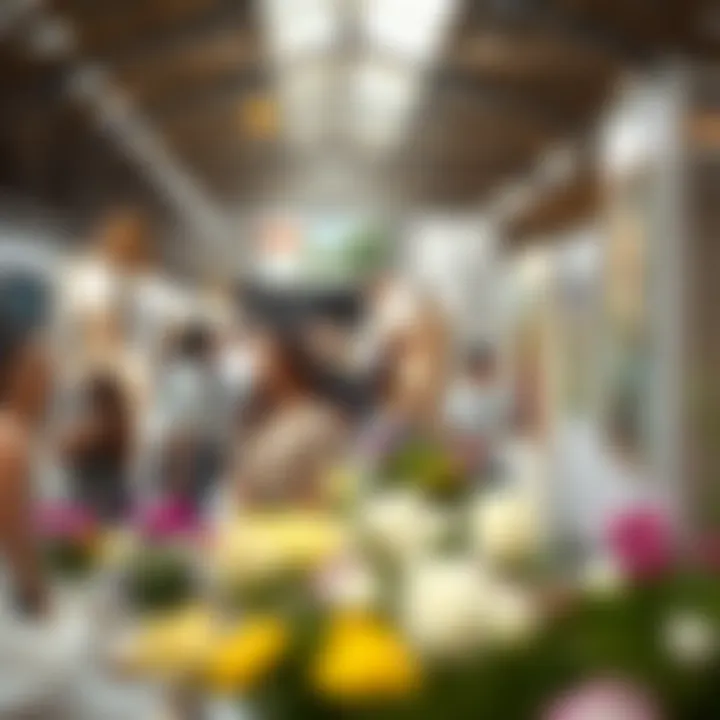 Experiencing Local Art Fairs for Unique Finds A local art fair bustling with artists and visitors